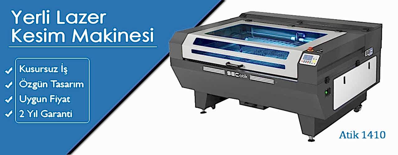 Lazer kesim makinası Atik